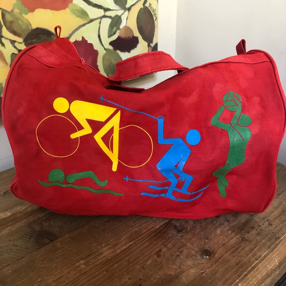 Holiday Fair Vintage 70’s 80’s Gym Bag